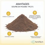Soufre en Poudre 1.5 kg – Correcteur de pH & Traitement Fongicide Naturel – Image 6