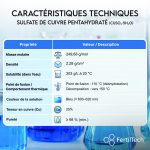 Sulfate de Cuivre 1.5 kg - Traitement Algues, Engrais Plantes & Préparation Bouillie Bordelaise | Anti-Mildiou & Fongicide Naturel | Qualité Agricole & Aquaponie – Image 4