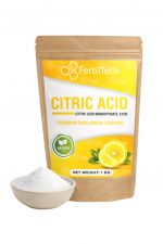 Acide Citrique Monohydraté 1 kg E330 Qualité Alimentaire & Technique 100% Pur Pour Usages Alimentaires Cuisine et Pâtisserie | Convient Aussi au Nettoyage Naturel Vegan