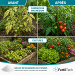 Sulfate de Magnésium 750 g (Sel d’Epsom) Engrais Minéral Naturel pour Plantes, Gazon et Potager – Corrige les Carences en Magnésium et Soufre – Favorise la Croissance et un Feuillage Sain – Image 2