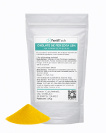 Chélate de Fer EDTA 13% 1 kg – Anti-Chlorose Plantes et Gazon – Engrais Foliaire Soluble – Carence en Fer – Jardin, Feuilles Jaunes, Hydroponie