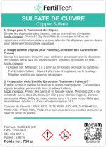 Sulfate de Cuivre 750 g - Traitement Algues, Engrais Plantes & Préparation Bouillie Bordelaise | Anti-Mildiou & Fongicide Naturel | Qualité Agricole & Aquaponie – Image 6