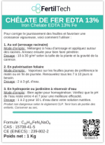Chélate de Fer EDTA 13% 1 kg – Anti-Chlorose Plantes et Gazon – Engrais Foliaire Soluble – Carence en Fer – Jardin, Feuilles Jaunes, Hydroponie – Image 6