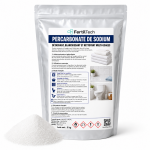 Percarbonate de Soude 3 kg – Percarbonate de Sodium Multi-Usages, Oxygène Actif, Détachant Linge, Blanchissant Textile, Nettoyant Maison pour Joints, WC, Surfaces et Canalisations