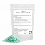 Sulfate de Fer (II) 1.5 kg - Engrais Anti-Carence en Fer pour Plantes, Pelouse, Potager - Clarification Eau, Traitement Bois & Anti-Mousse Écologique